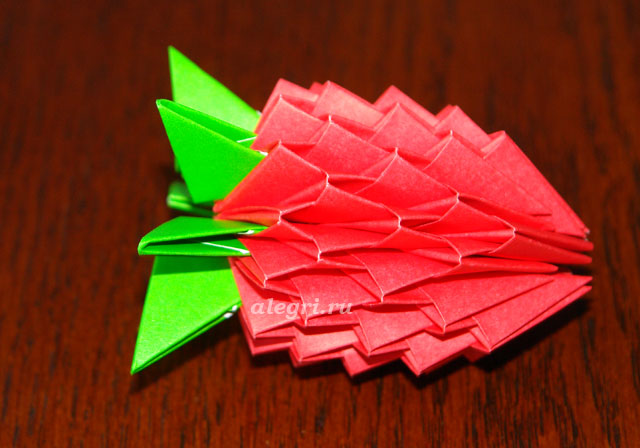 Ромашки оригами