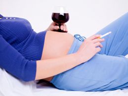Вредные привычки во время беременности