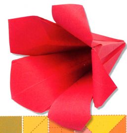 Оригами цветы. Лилия