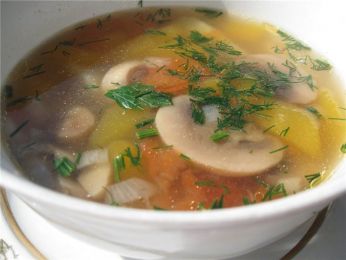 Как сварить грибной суп