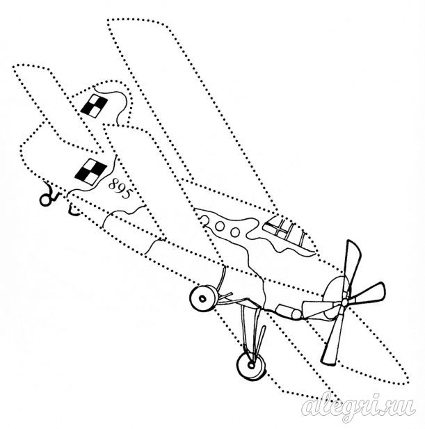 Раскраски Самолеты для детей
