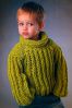 Как связать на спицах свитер для мальчика 3 лет с описанием